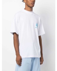 BLUE SKY INN Embroidered Logo Cotton T Shirt