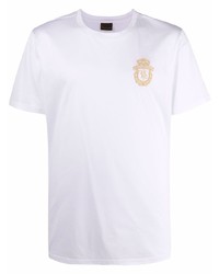 Billionaire Embroidered Logo Cotton T Shirt