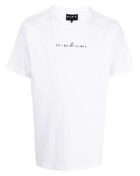 SPORT b. by agnès b. Embroidered Logo Cotton T Shirt