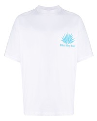 BLUE SKY INN Embroidered Logo Cotton T Shirt