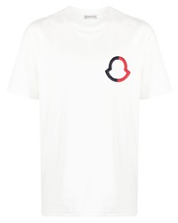 Moncler Embroidered Logo Detail T Shirt