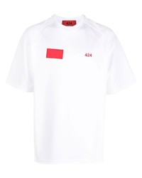 424 Embroidered Logo Short Sleeve T Shirt