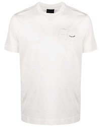 Emporio Armani Embroidered Logo T Shirt