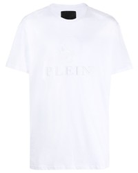 Philipp Plein Embroidered Logo T Shirt