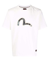 Evisu Embroidered Logo T Shirt