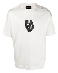Emporio Armani Embroidered Logo T Shirt
