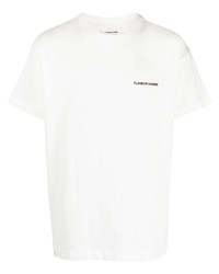 Flaneur Homme Embroidered Logo T Shirt