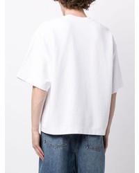 Alexander Wang Embroidered Motif Cotton T Shirt