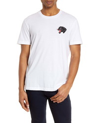 French Connection Embroidered Panther T Shirt