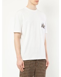 Lanvin Embroidered Shark T Shirt