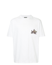 Lanvin Embroidered Shark T Shirt