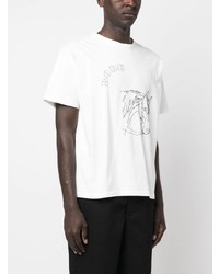 Bode Embroidered Short Sleeve T Shirt