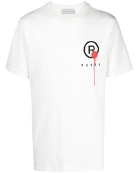 Paura Embroidered Splatter Logo T Shirt