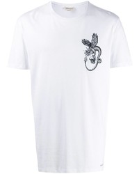 Alexander McQueen Embroidered T Shirt