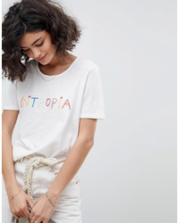 Intropia Embroidered T Shirt