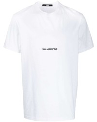 Karl Lagerfeld Essential Embroidered T Shirt
