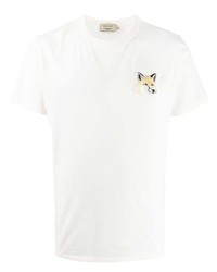 MAISON KITSUNÉ Fox Head Patch T Shirt