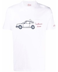 MC2 Saint Barth Gentleman Driver Embroidered T Shirt