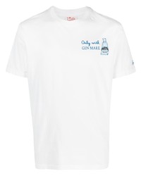MC2 Saint Barth Gin Mare Logo Embroidered T Shirt