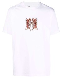 Maharishi Heart Of Tigers Embroidered Organic Cotton T Shirt