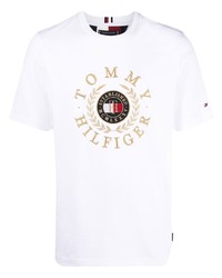 Tommy Hilfiger Icon Logo Embroidery T Shirt