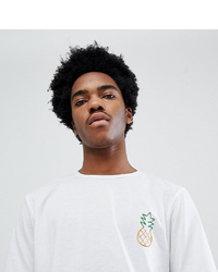 ASOS MADE IN Kenya T Shirt With Pineapple Hand Embroiderd