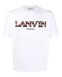 Lanvin Logo Crew Neck T Shirt