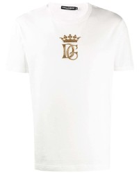 Dolce & Gabbana Logo Crown T Shirt
