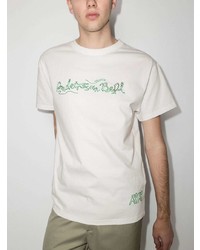 Andersson Bell Logo Embroidered Cotton T Shirt