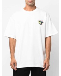 BARROW Logo Embroidered Cotton T Shirt