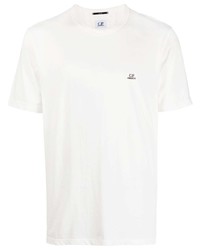 C.P. Company Logo Embroidered Short Sleeve T Shirt