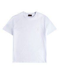 Tod's Logo Embroidered Short Sleeve T Shirt
