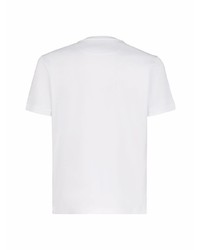 Fendi Logo Embroidered T Shirt