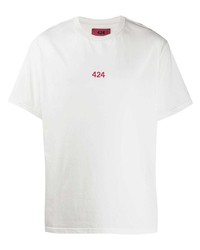 424 Logo Embroidered T Shirt