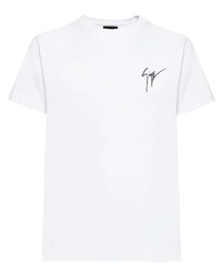 Giuseppe Zanotti Logo Embroidered T Shirt