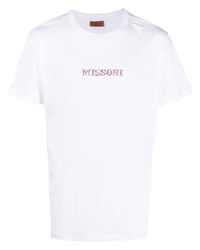 Missoni Logo Embroidered T Shirt