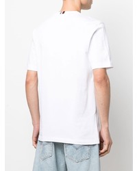 Tommy Hilfiger Logo Patch Cotton T Shirt