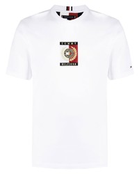 Tommy Hilfiger Logo Patch Cotton T Shirt