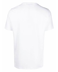 Michael Kors Michl Kors Logo Embroidered Cotton T Shirt