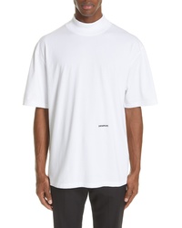 Calvin Klein 205W39nyc Mock Neck Logo T Shirt