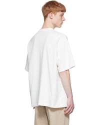 Acne Studios Off White Cotton T Shirt