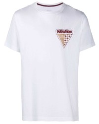 Maharishi Organic Cotton Logo Embroidered T Shirt