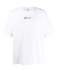 Kenzo Oversized Logo Embroidered T Shirt