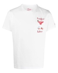 MC2 Saint Barth Portofino Habitu Embroidered T Shirt