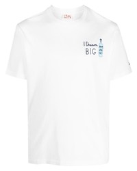 MC2 Saint Barth Slogan Crew Neck T Shirt