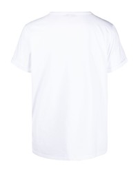 Maison Labiche Slogan Embroidered Short Sleeve T Shirt