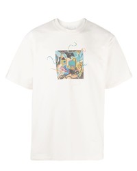 Bethany Williams Sociale Embroidered Organic Cotton T Shirt