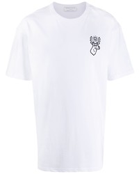 Societe Anonyme Socit Anonyme Embroidered Print T Shirt