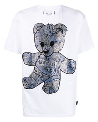 Philipp Plein Teddy Bear Motif Short Sleeve T Shirt