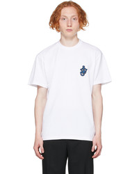 JW Anderson White Anchor Patch T Shirt